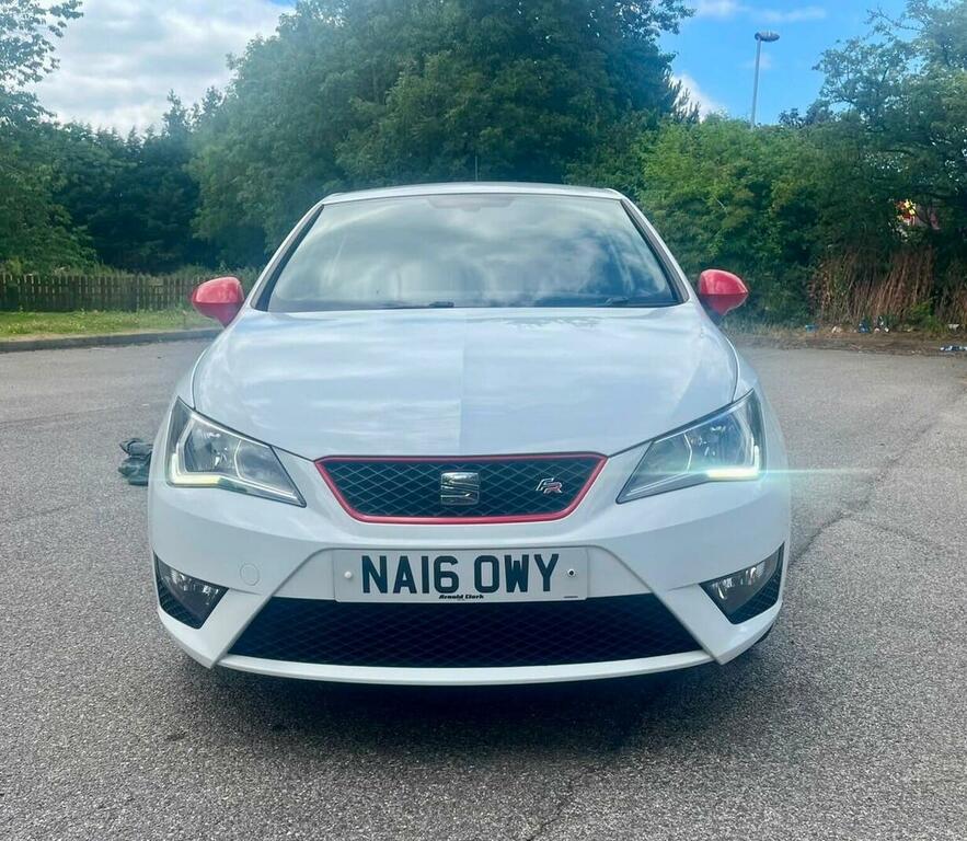Seat Ibiza 1.2 Tsi Fr Red Edition Sport Coupe Euro 6 White #5
