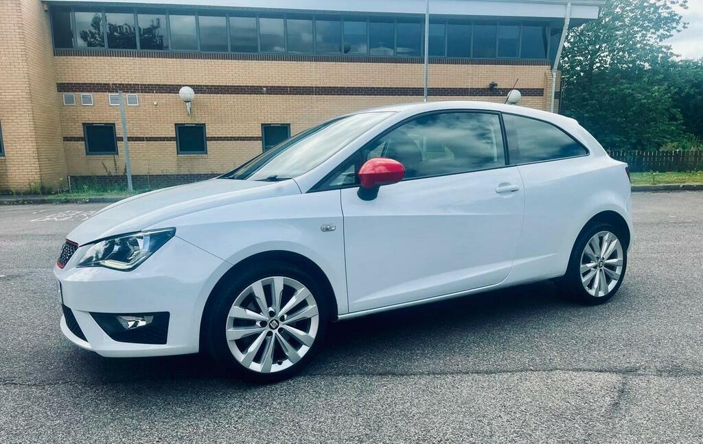 Seat Ibiza 1.2 Tsi Fr Red Edition Sport Coupe Euro 6 White #4