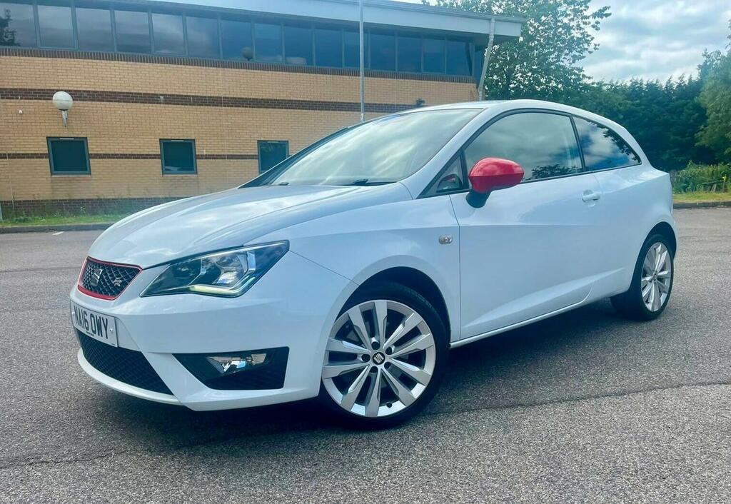 Seat Ibiza 1.2 Tsi Fr Red Edition Sport Coupe Euro 6 White