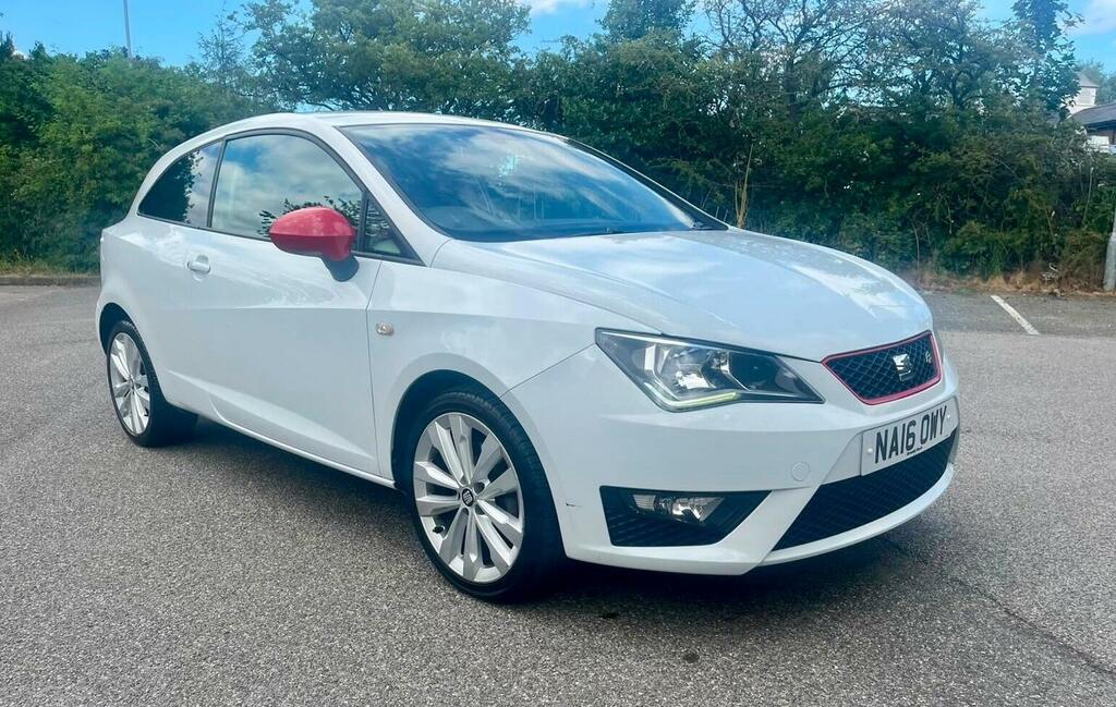Seat Ibiza 1.2 Tsi Fr Red Edition Sport Coupe Euro 6 White #6