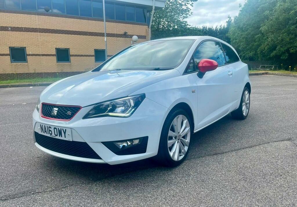 Seat Ibiza 1.2 Tsi Fr Red Edition Sport Coupe Euro 6 White #3