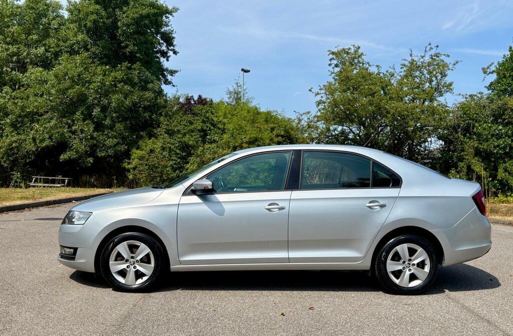 Skoda Rapid 2017 1.2 Tsi Se Tech Hatchback E Blue #8