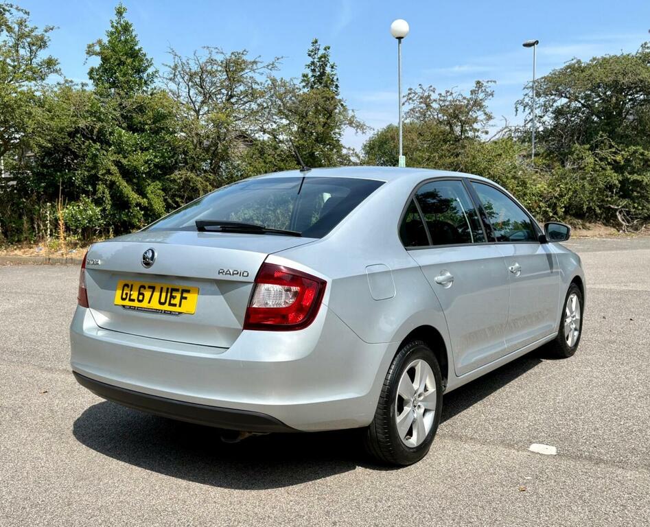Skoda Rapid 2017 1.2 Tsi Se Tech Hatchback E Blue #14
