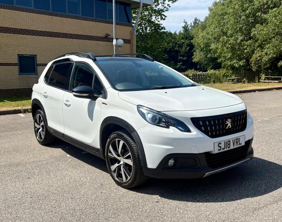Peugeot 2008 1.6 Bluehdi Gt Line Euro 6 White #6