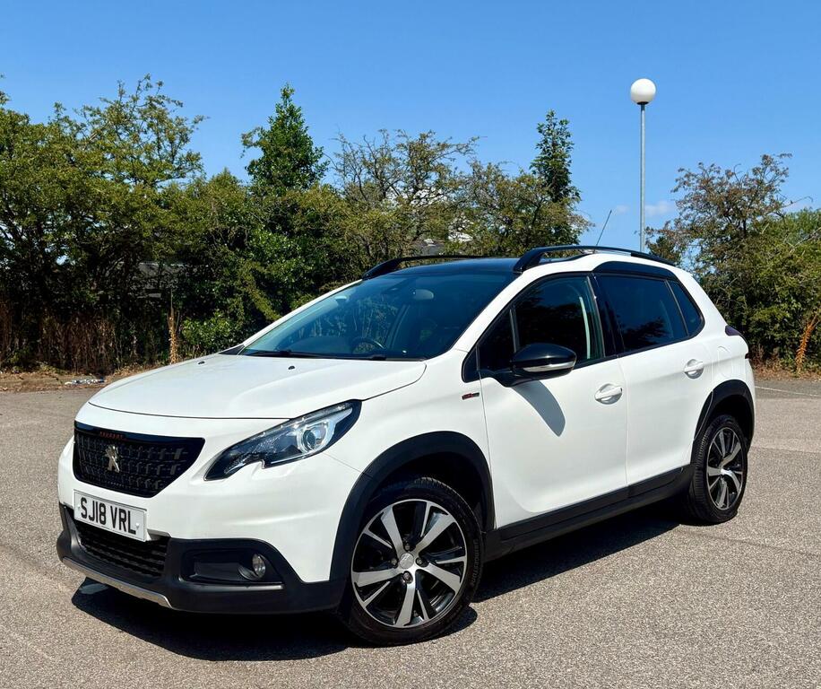 Peugeot 2008 1.6 Bluehdi Gt Line Euro 6 White #2