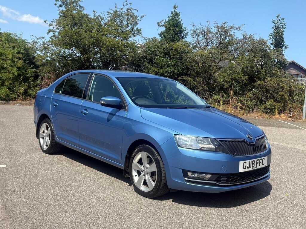 Skoda Rapid Skoda Hatchback 1.0 Tsi 110 Se Tech Blue #10