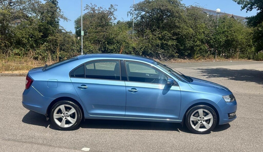 Skoda Rapid Skoda Hatchback 1.0 Tsi 110 Se Tech Blue #11