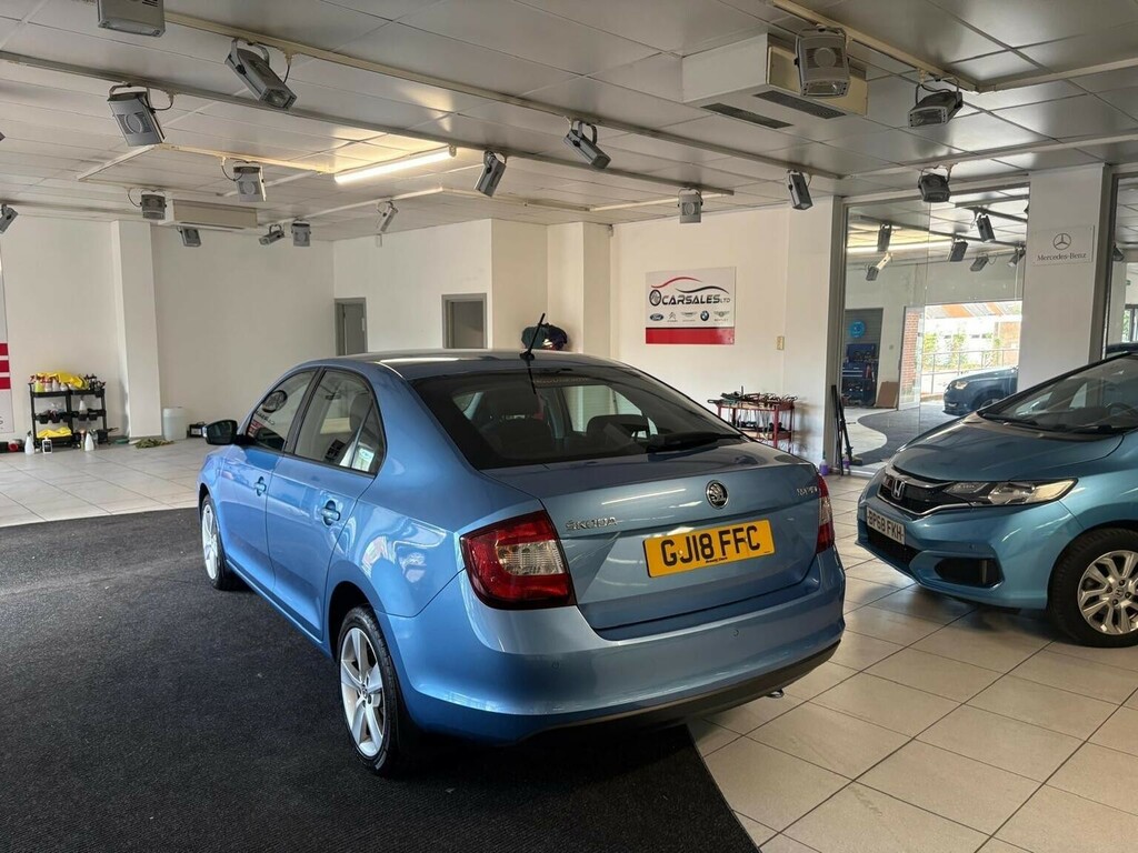 Skoda Rapid Skoda Hatchback 1.0 Tsi 110 Se Tech Blue #23