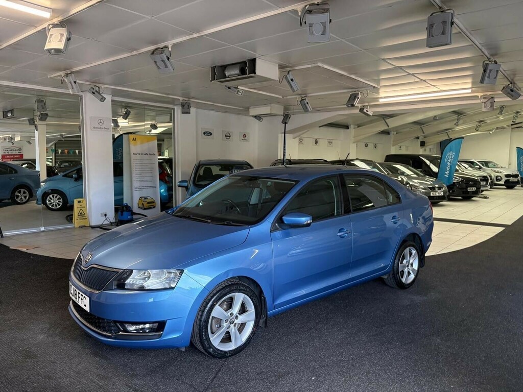 Skoda Rapid Skoda Hatchback 1.0 Tsi 110 Se Tech Blue #19
