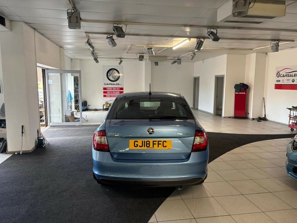 Skoda Rapid Skoda Hatchback 1.0 Tsi 110 Se Tech Blue #22