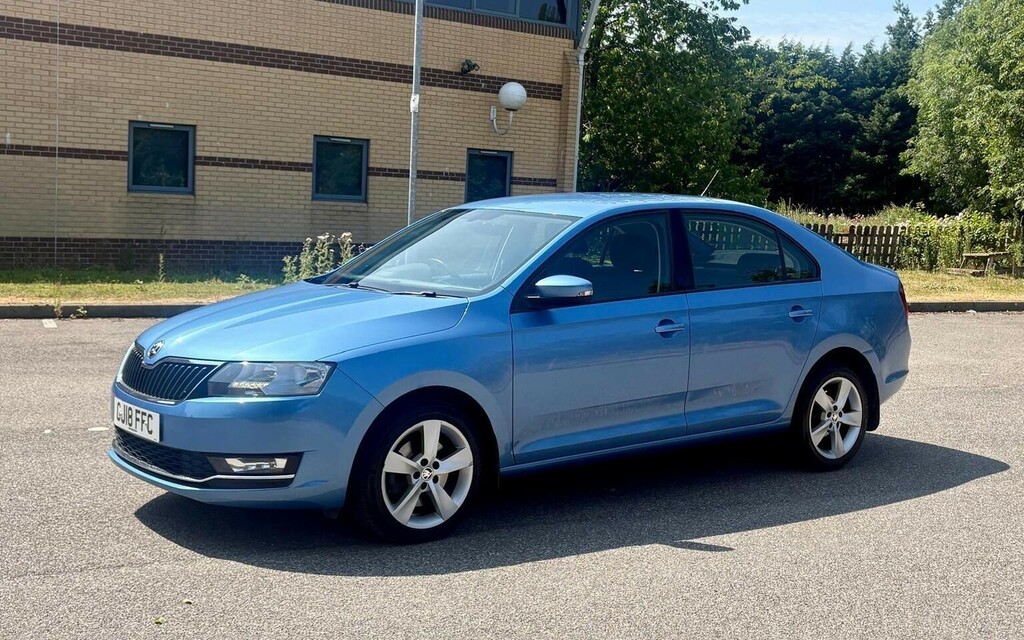 Skoda Rapid 1.0 Tsi Se L Euro 6 Ss Blue #4