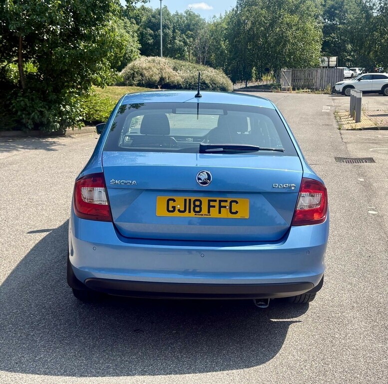 Skoda Rapid Skoda Hatchback 1.0 Tsi 110 Se Tech Blue #16