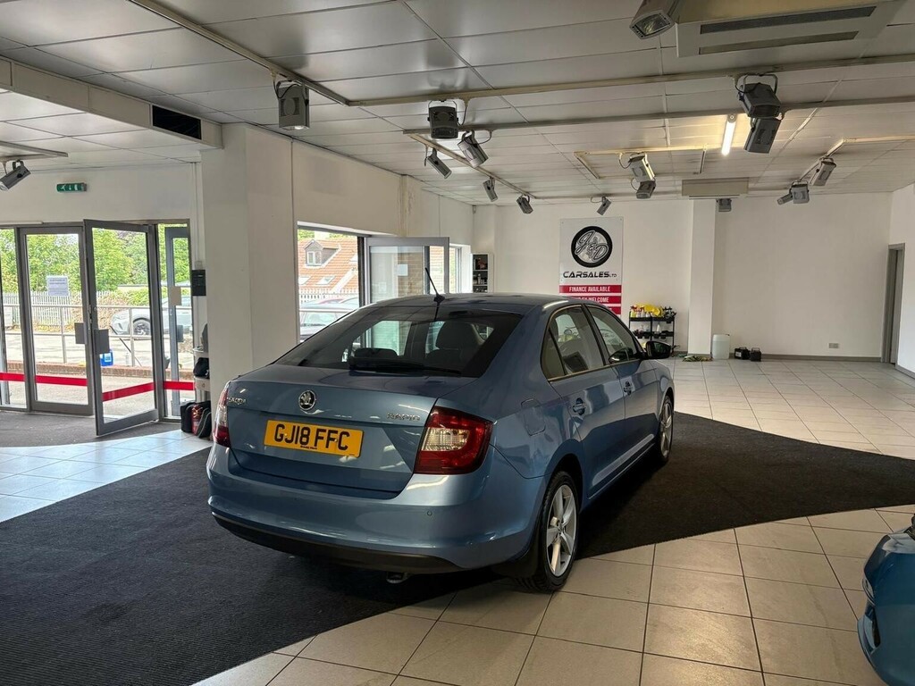 Skoda Rapid Skoda Hatchback 1.0 Tsi 110 Se Tech Blue #21