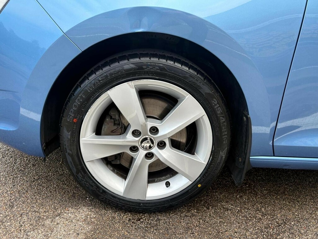 Skoda Rapid Skoda Hatchback 1.0 Tsi 110 Se Tech Blue #43