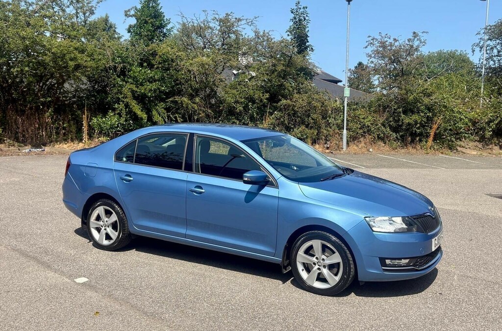 Skoda Rapid Skoda Hatchback 1.0 Tsi 110 Se Tech Blue #9