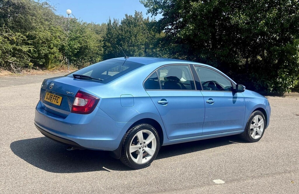 Skoda Rapid Skoda Hatchback 1.0 Tsi 110 Se Tech Blue #15