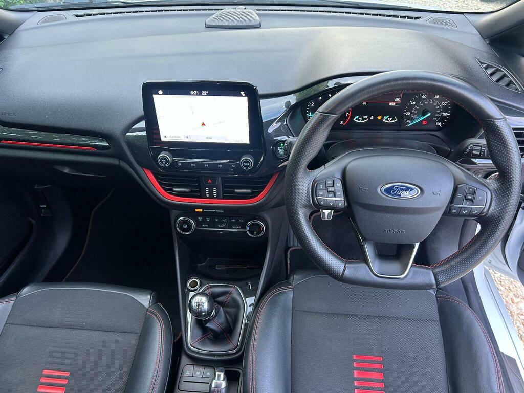 Ford Fiesta 1.0T Ecoboost St-line X Euro 6 S S White #2