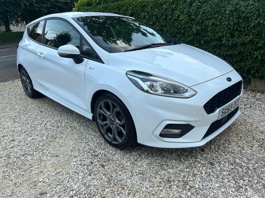 Ford Fiesta 1.0T Ecoboost St-line X Euro 6 S S White #3