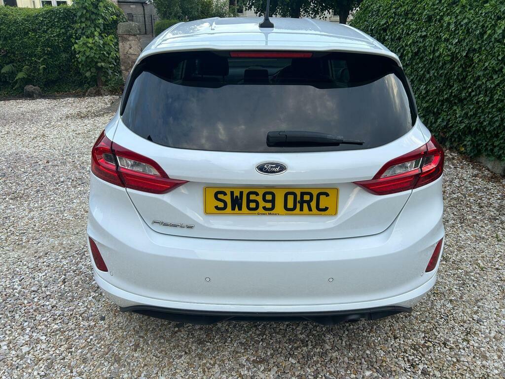 Ford Fiesta 1.0T Ecoboost St-line X Euro 6 S S White #5