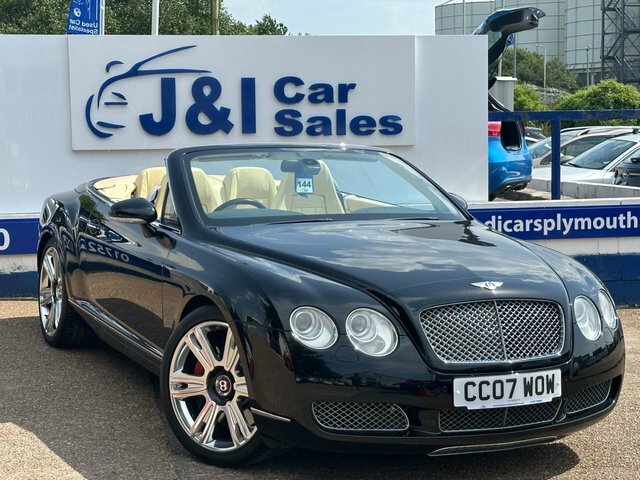 Bentley Continental Gt 6.0 W12 Gtc Convertible 4Wd Euro 4 CC07WOW Black