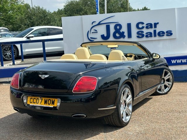 Bentley Continental Gt 6.0 W12 Gtc Convertible 4Wd Euro 4 CC07WOW Black #4