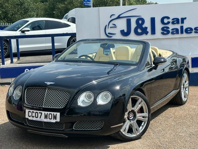 Bentley Continental Gt 6.0 W12 Gtc Convertible 4Wd Euro 4 CC07WOW Black #2