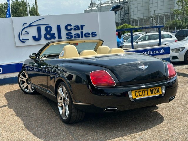 Bentley Continental Gt 6.0 W12 Gtc Convertible 4Wd Euro 4 CC07WOW Black #5