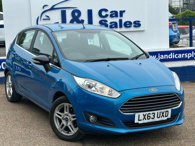 Ford Fiesta 1.0T Ecoboost Zetec Hatchback Eu Blue