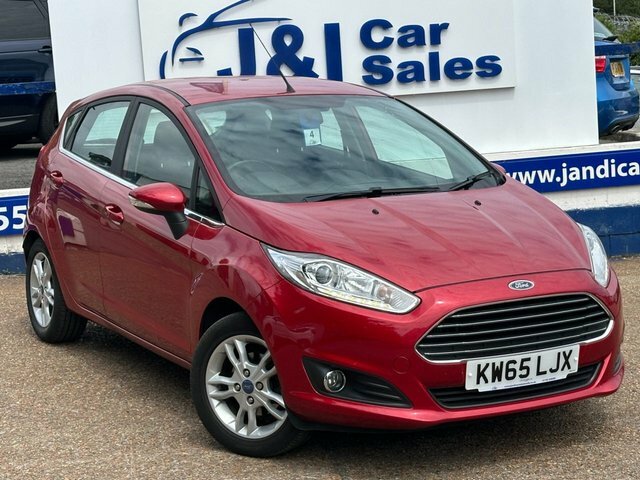 Ford Fiesta 1.0T Ecoboost Zetec Hatchback Eu Red
