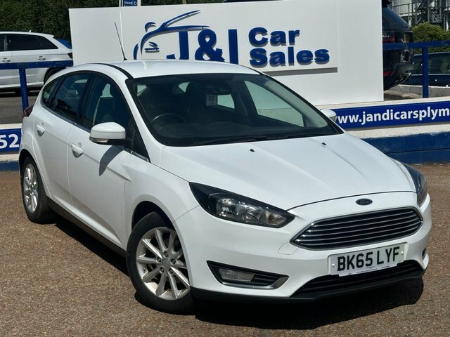 Ford Focus 1.5 Tdci Titanium Hatchback Euro White
