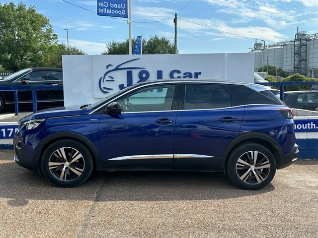 Peugeot 3008 1.2 Puretech Gt Line Suv Euro 6 EX67CVA Blue #3