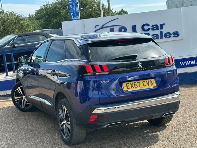 Peugeot 3008 1.2 Puretech Gt Line Suv Euro 6 EX67CVA Blue #5