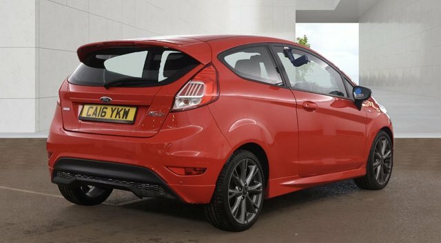 Ford Fiesta 1.0T Ecoboost St-line Hatchback Red #5
