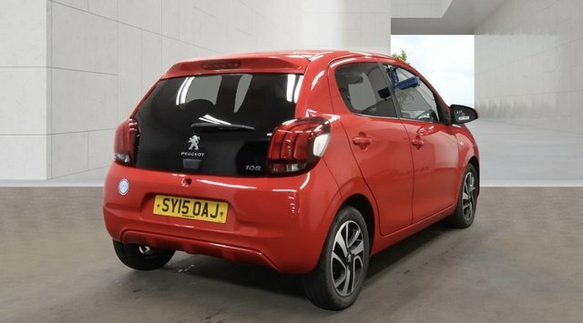 Peugeot 108 1.2 Vti Puretech Allure Hatchback Manua Red #4