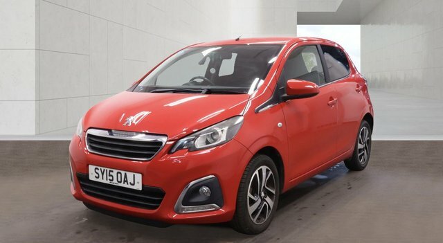 Peugeot 108 1.2 Vti Puretech Allure Hatchback Manua Red