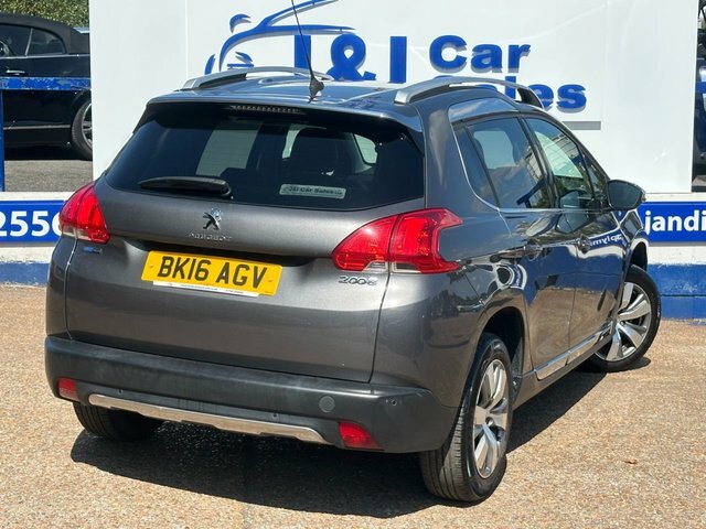 Peugeot 2008 1.2 Puretech Allure Suv Euro 6 Grey #4