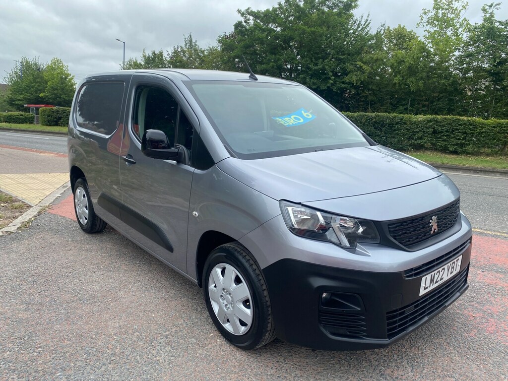 Peugeot Partner 1000 1.5 Bluehdi 100 Professional Prem Van 6 Spd Grey
