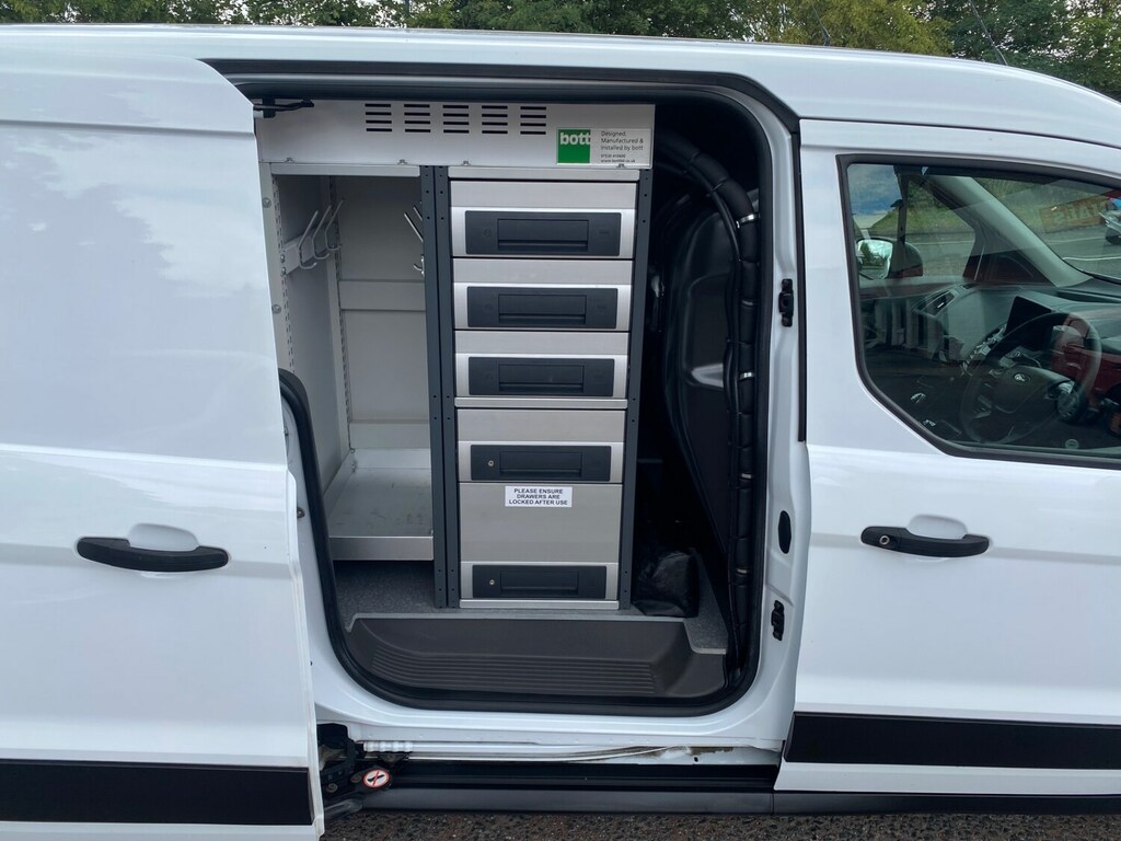 Ford Transit Connect Connect 210 Trend Tdci Lwb Land-rover Euro 6 U490 White #14