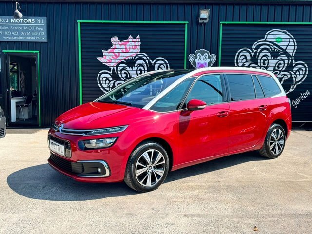 Citroen Grand C4 Picasso Bluehdi Flair Mpv Red