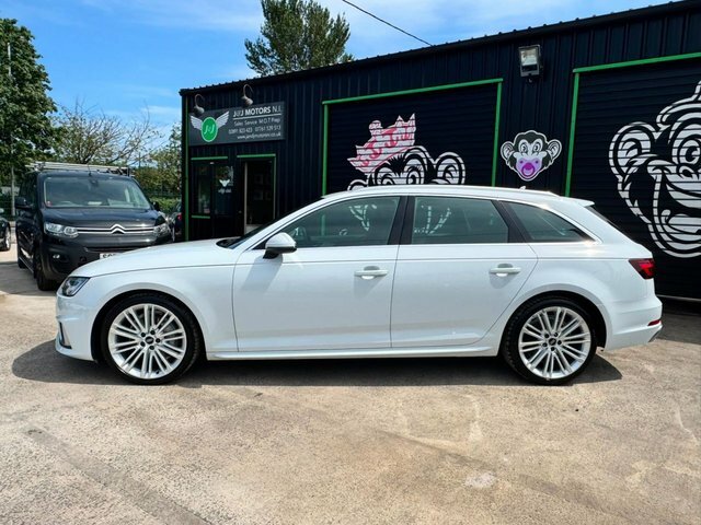 Audi A4 Avant Tdi 40 S Line White #2