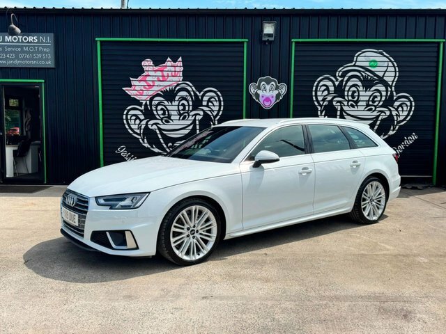 Audi A4 Avant Tdi 40 S Line White