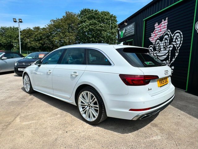 Audi A4 Avant Tdi 40 S Line White #3