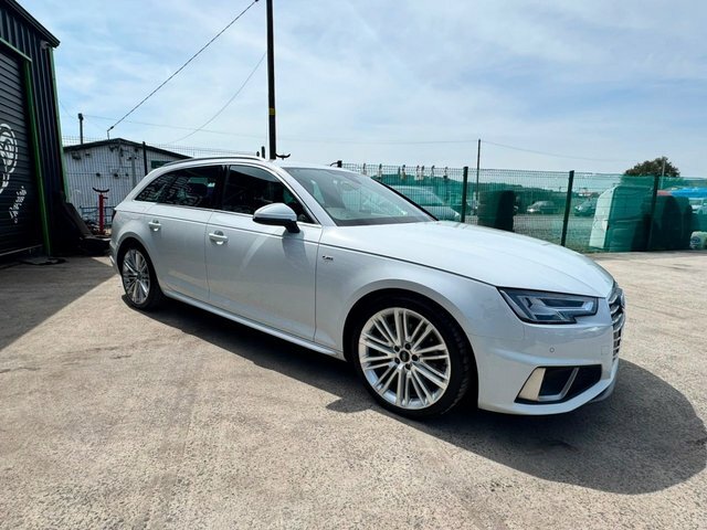 Audi A4 Avant Tdi 40 S Line White #6