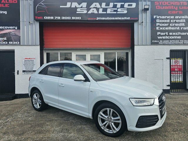 Audi Q3 2.0 Tdi S Line Suv Euro 6 S S White