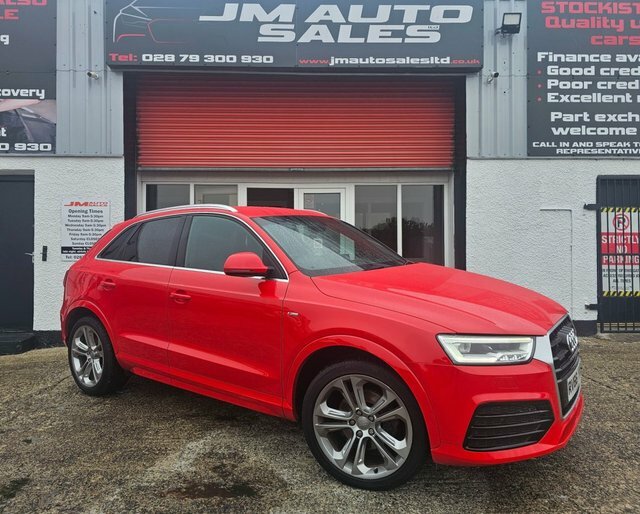 Audi Q3 2.0 Tdi S Line Plus Suv Quattro Red