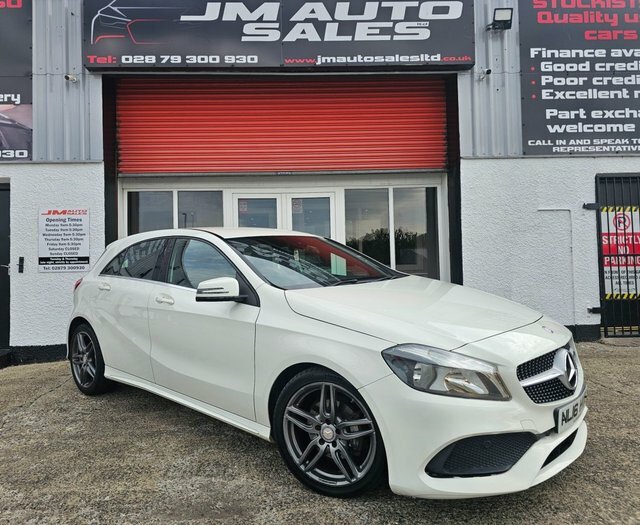 Mercedes-Benz A Class 1.5 A180d Amg Line Hatchback Eur White