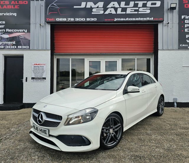 Mercedes-Benz A Class 1.5 A180d Amg Line Hatchback Eur NL16HVE White #4