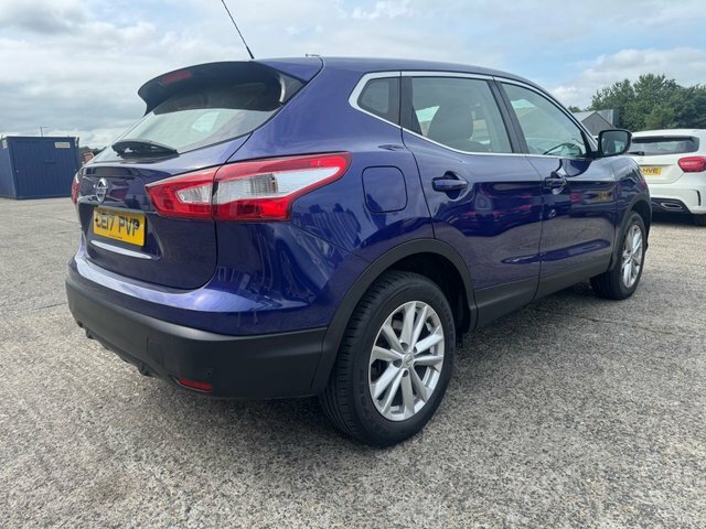 Nissan Qashqai 1.5 Dci Acenta Suv 2Wd Euro 6 S CE17PVP Blue #6