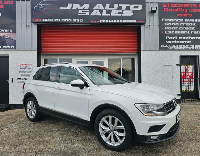 Volkswagen Tiguan 2.0 Tdi Se Suv Euro 6 S S 150 White