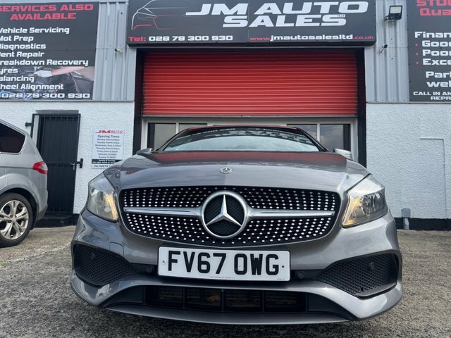Mercedes-Benz A Class 1.5 A180d Amg Line Hatchback Eur FV67OWG Grey #3
